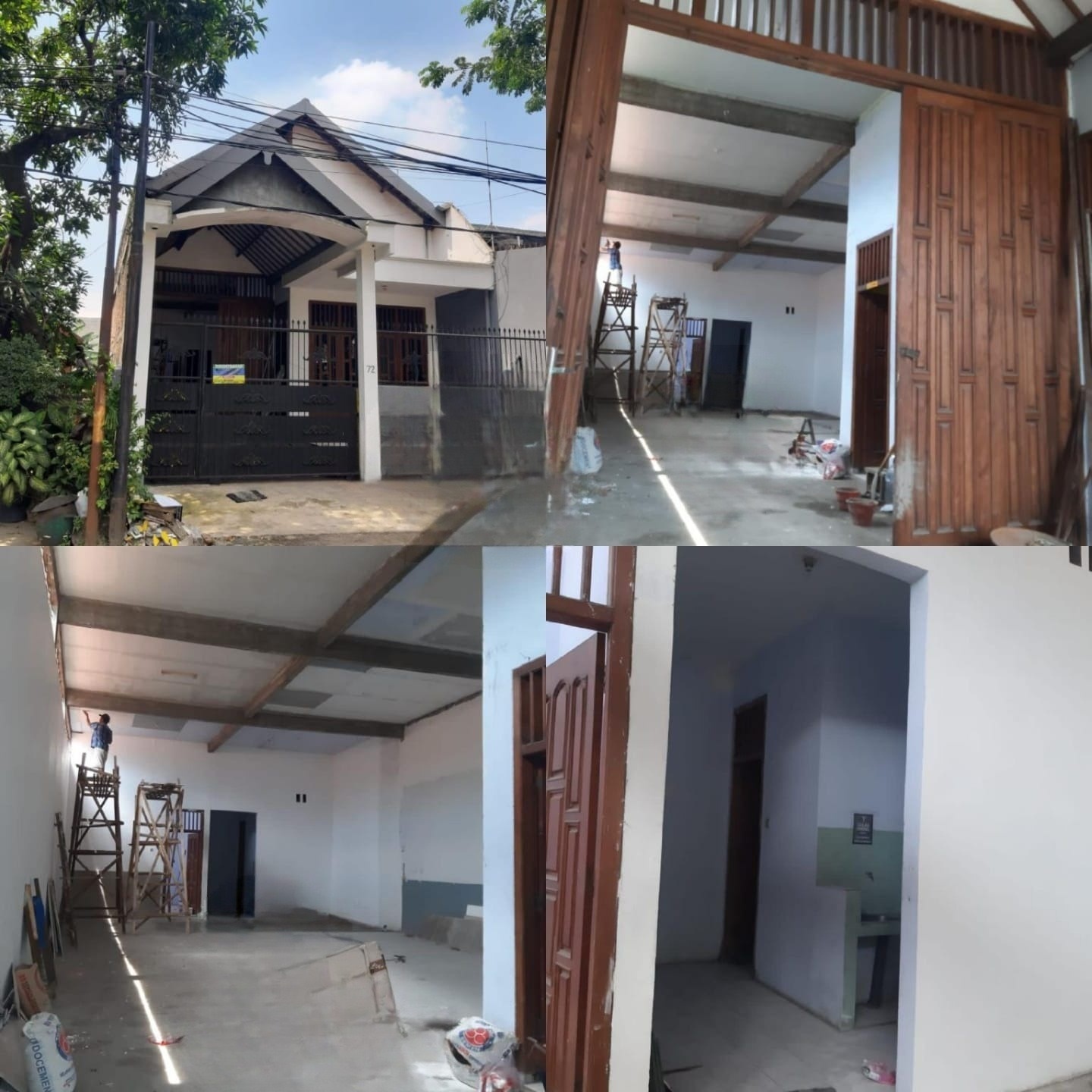 Disewakan Rumah Ada Gudang Lokasi Jambangan Surabaya Selatan - Image 1