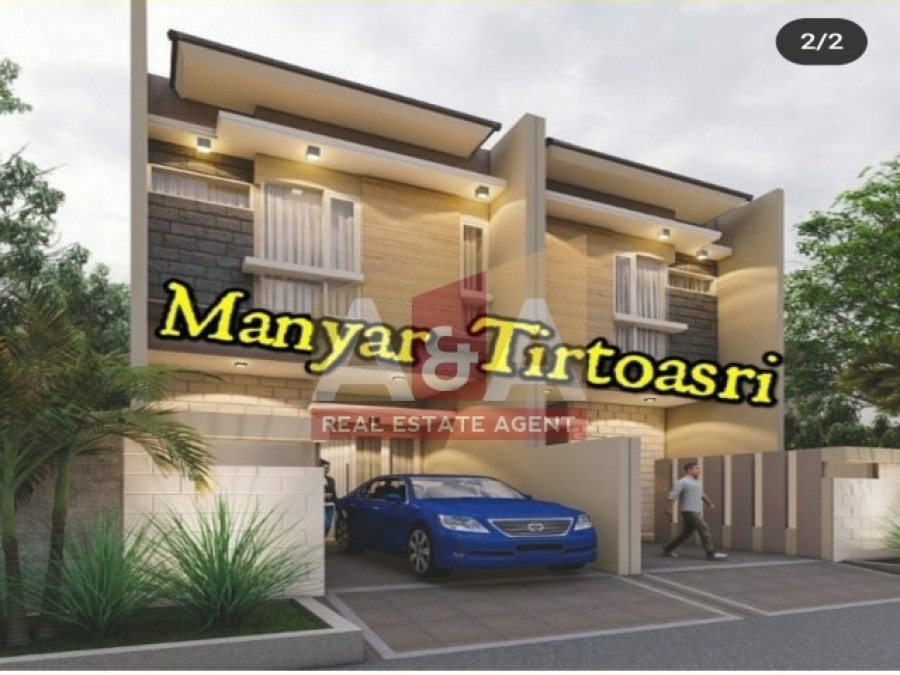 Rumah BARU 2 LANTAI di Manyar Tirtoasr - Image 1
