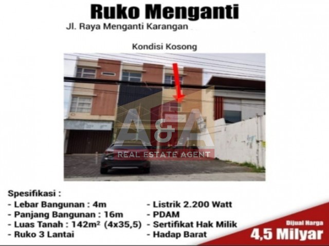 ruko menganti karangan - Image 1