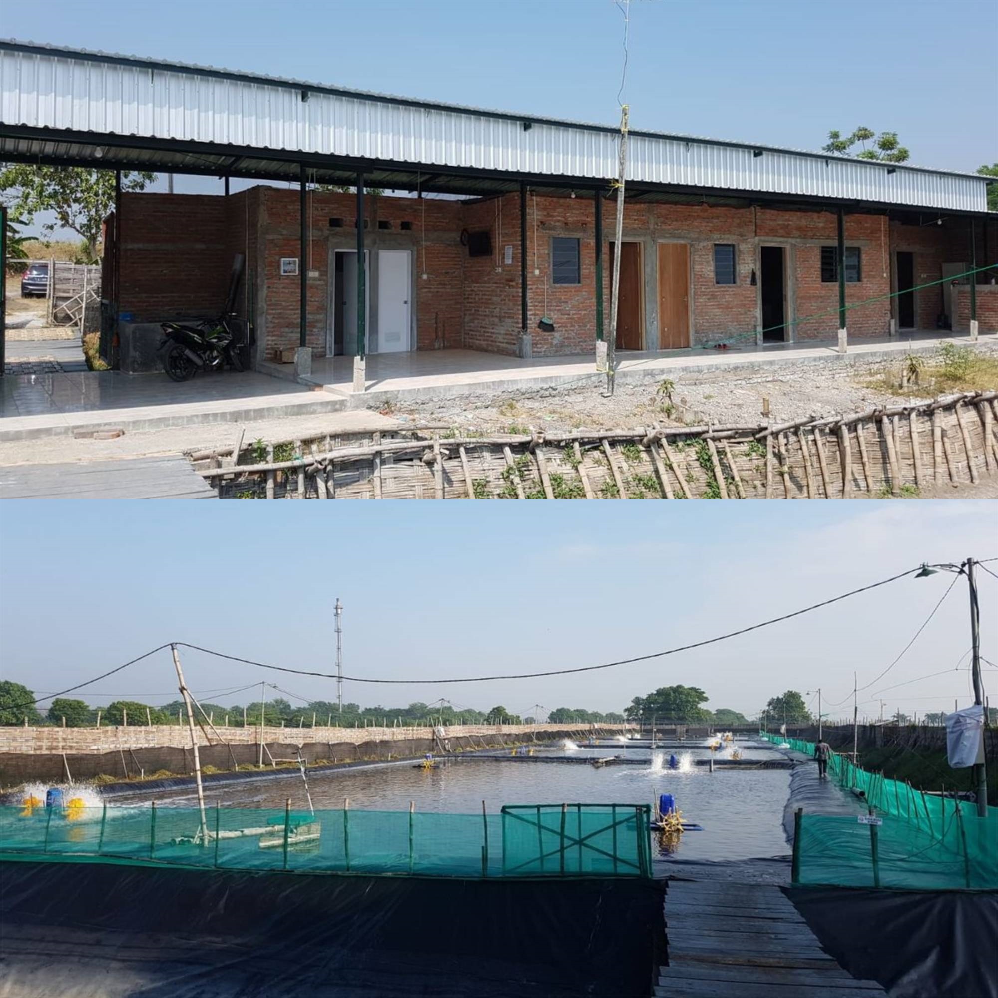 DIJUAL TAMBAK SIAP PAKAI LOKASI DESA PERMISAN, PORONG WILAYAH SIDOARJO - Image 1