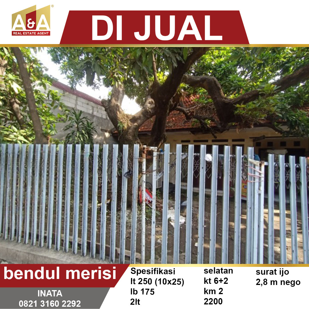 DIJUAL RUMAH WILAYAH SURABAYA SELATAN - Image 1