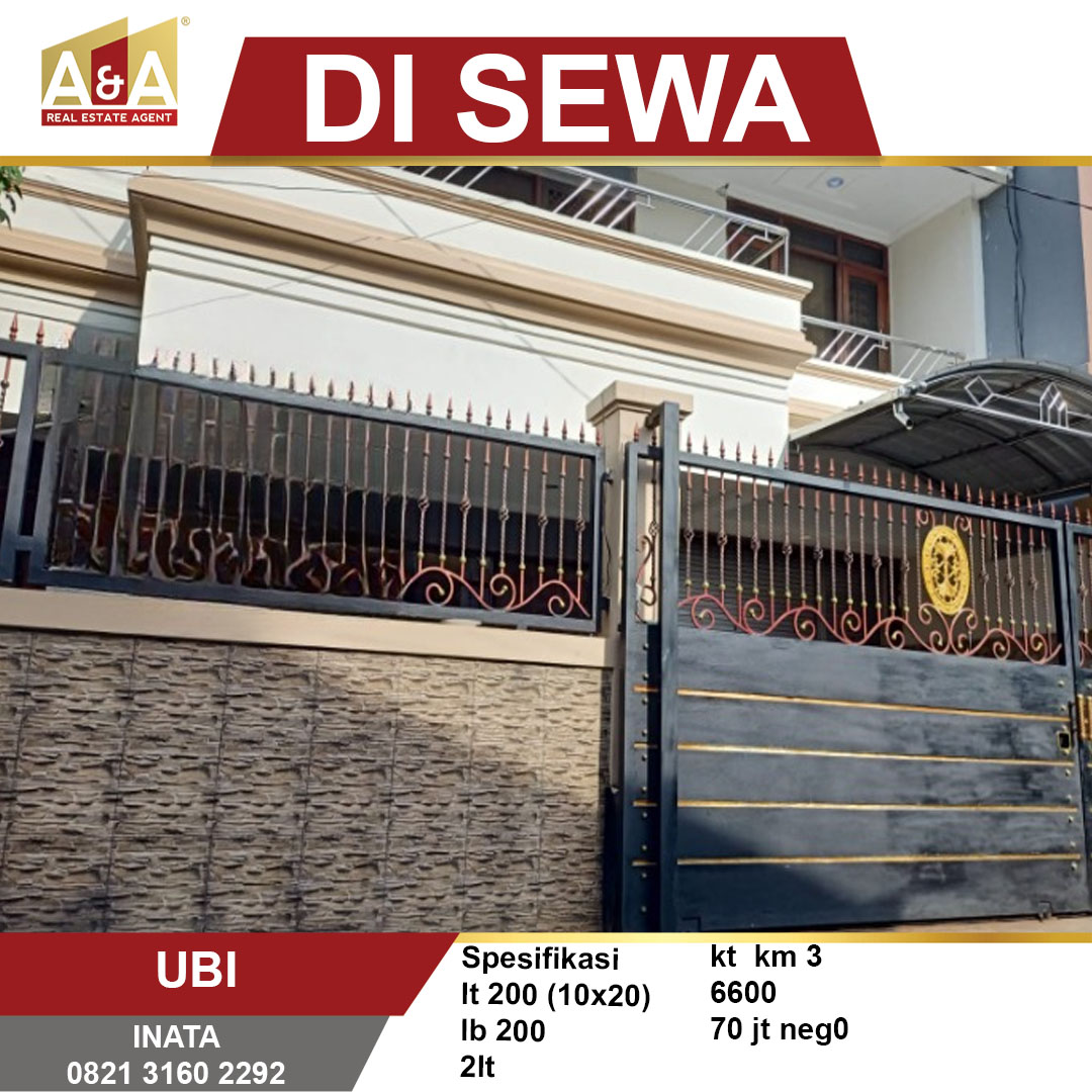 DISEWAKAN RUMAH WILAYAH SURABAYA TIMUR - Image 1