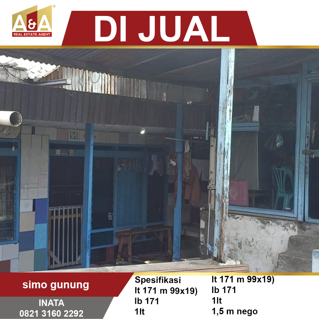 DIJUAL RUMAH WILAYAH SURABAYA BARAT - Image 1