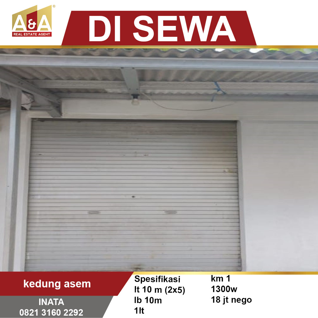 DISEWAKAN RUKO WILAYAH SURABAYA TIMUR - Image 1