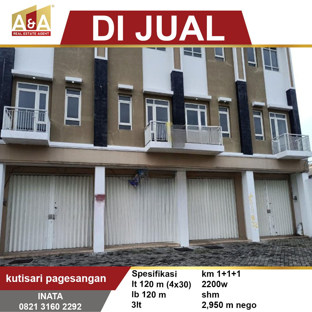 DI JUAL RUKO SURABAYA TIMUR - Image 1