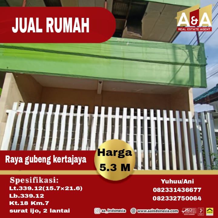 RUMAH KOS-KOSAN WILAYAH SURABAYA TIMUR - Image 1