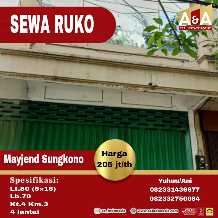 RUKO WILAYAH SURABAYA BARAT - Image 1