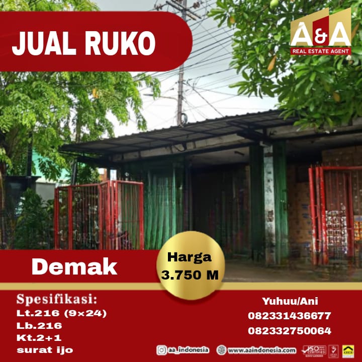 RUKO WILAYAH SURABAYA BARAT - Image 1