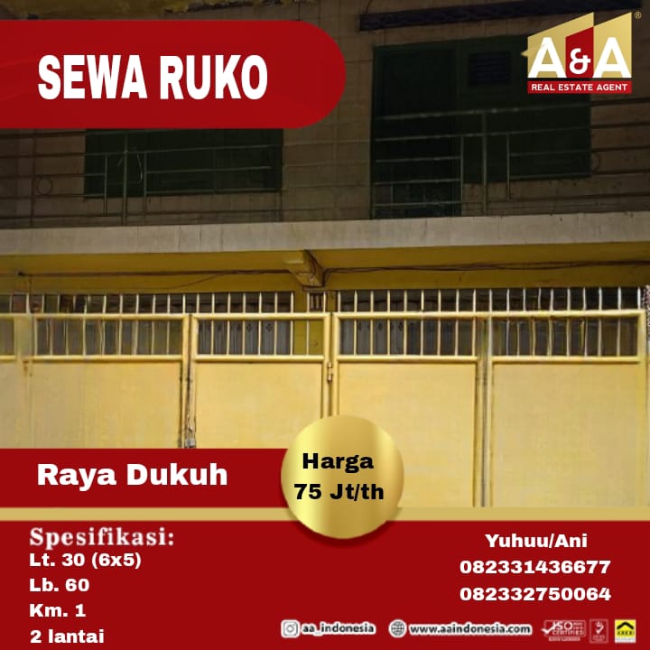 RUKO WILAYAH SURABAYA UTARA - Image 1