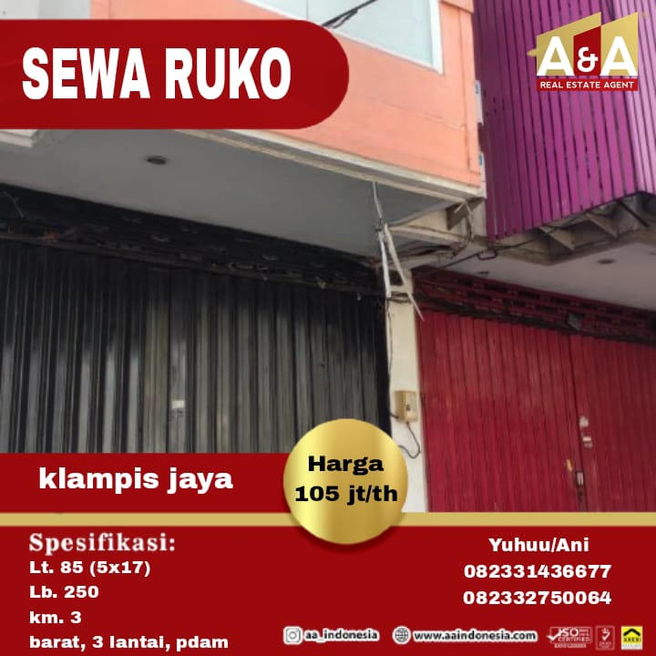RUKO WILAYAH SURABAYA TIMUR - Image 1