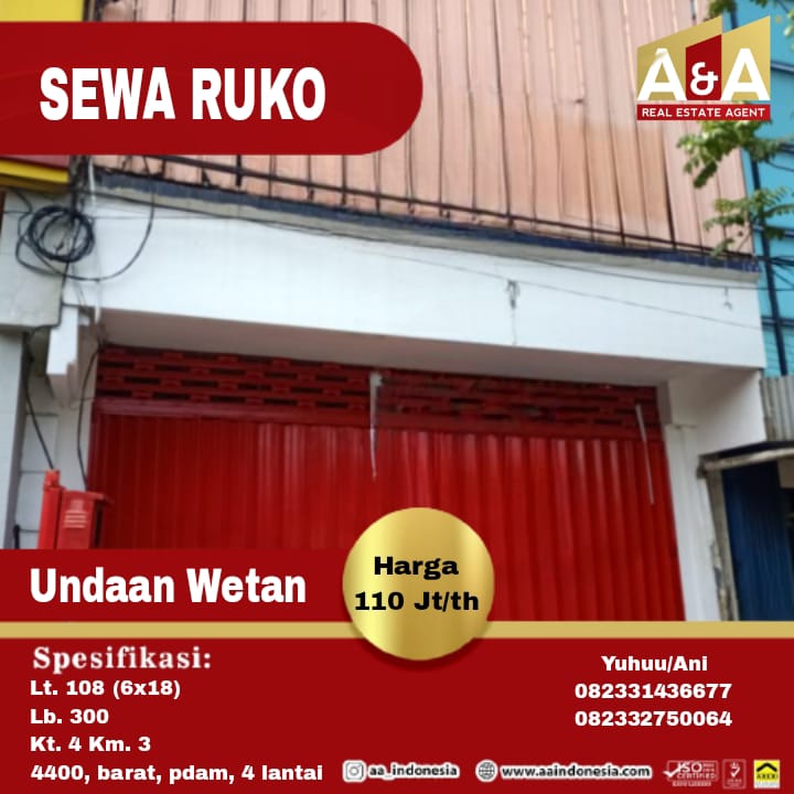 RUKO WILAYAH SURABAYA PUSAT - Image 1