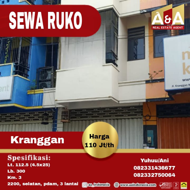RUKO WILAYAH SURABAYA PUSAT - Image 1