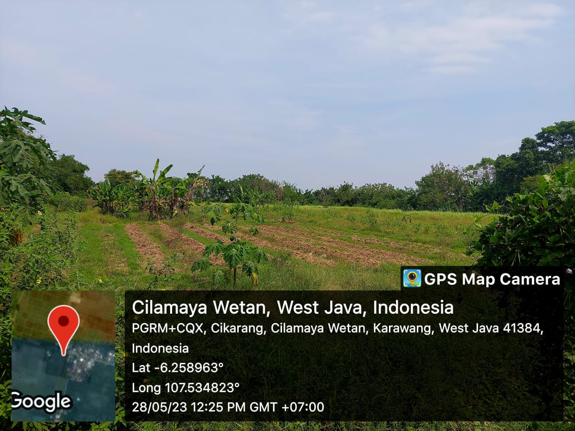 Dijual Tanah Murah Dan Berlokasi Strategis di Karawang - Image 1