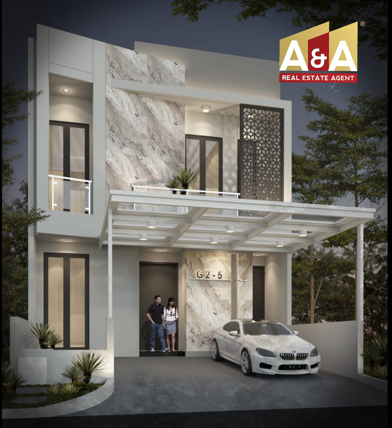 DIJUAL RUMAH BARU GRESS MINIMALIS SURABAYA BARAT - Image 1