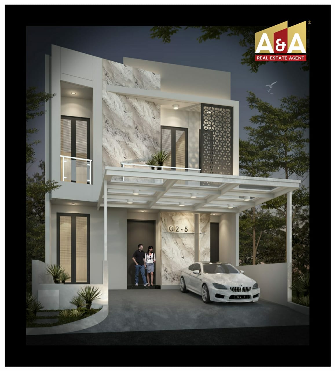 Dijual Rumah Baru Minimalis 2 Lantai Surabaya Timur - Image 1