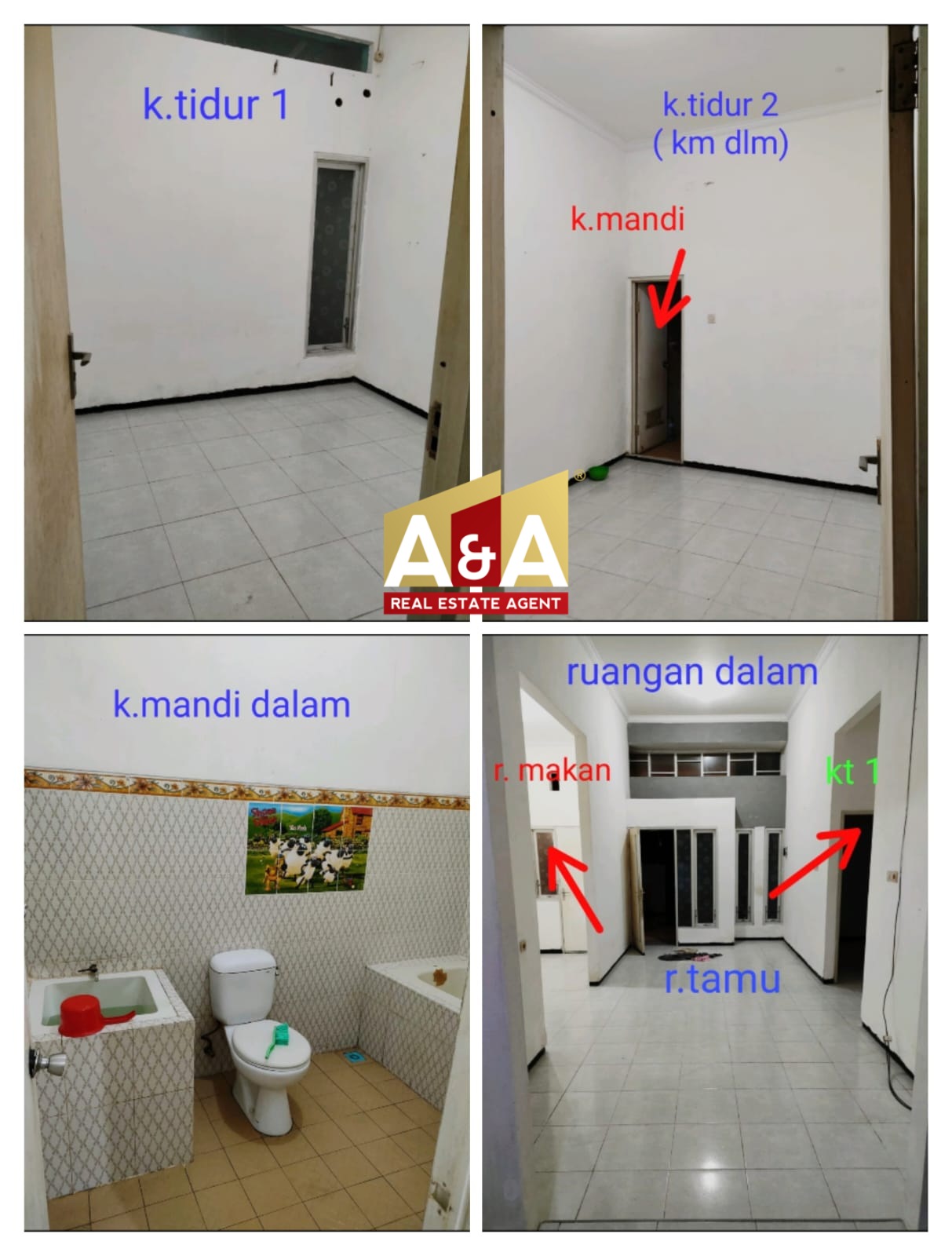 DISEWAKAN RUMAH WILAYAH SURABAYA BARAT - Thumbnail 4