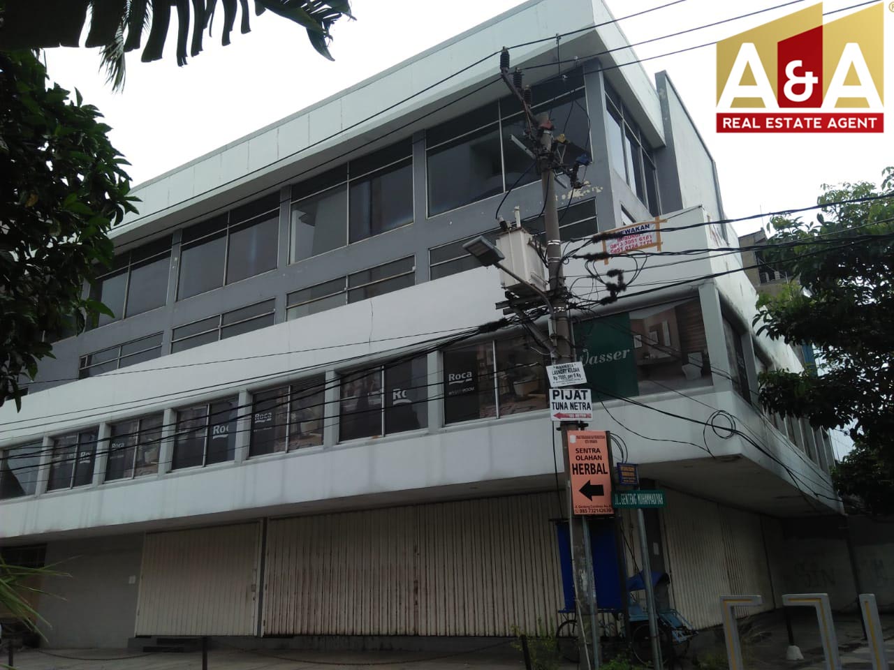 Dijual/disewakan Ruko Genteng Kali Surabaya Pusat - Image 1