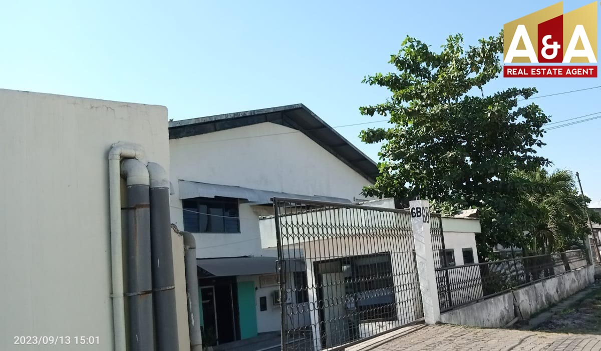 Dijual Gudang + Kantor Tambak Sawah Sidoarjo - Image 1
