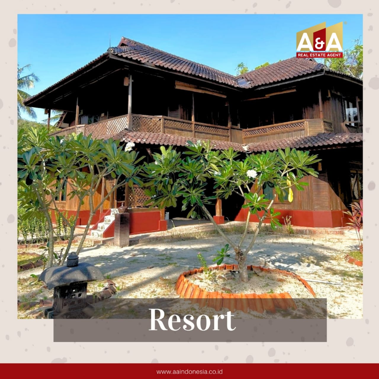 DIJUAL TANAH DAPAT RESORT AREA KARIMUN JAWA - Image 1