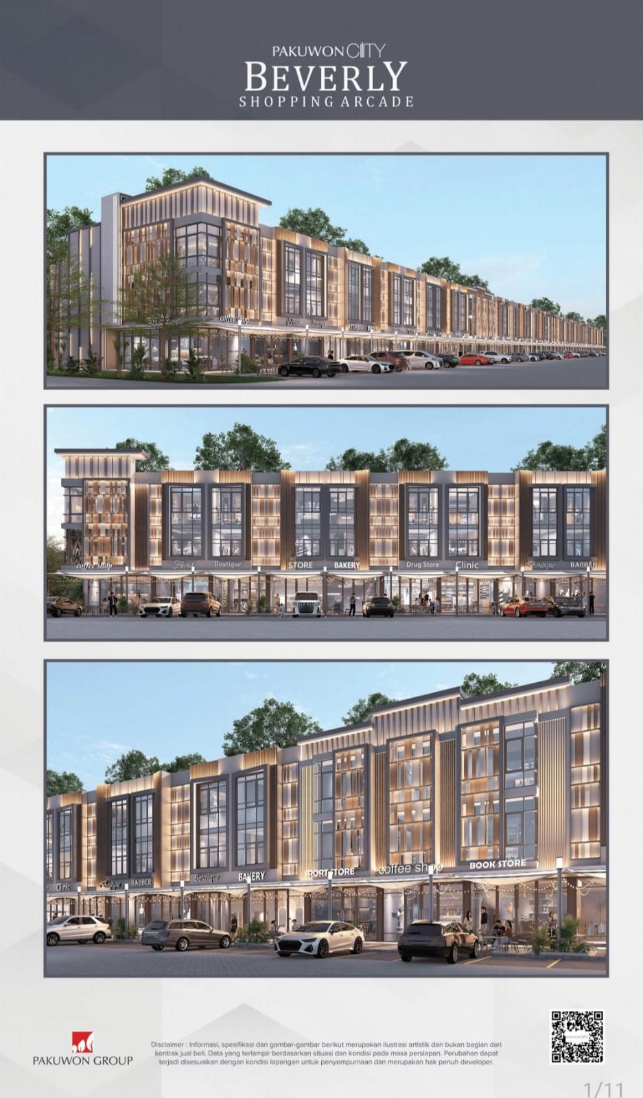 Dijual Ruko Strategis di Beverly Shopping arcade Surabaya - Image 1