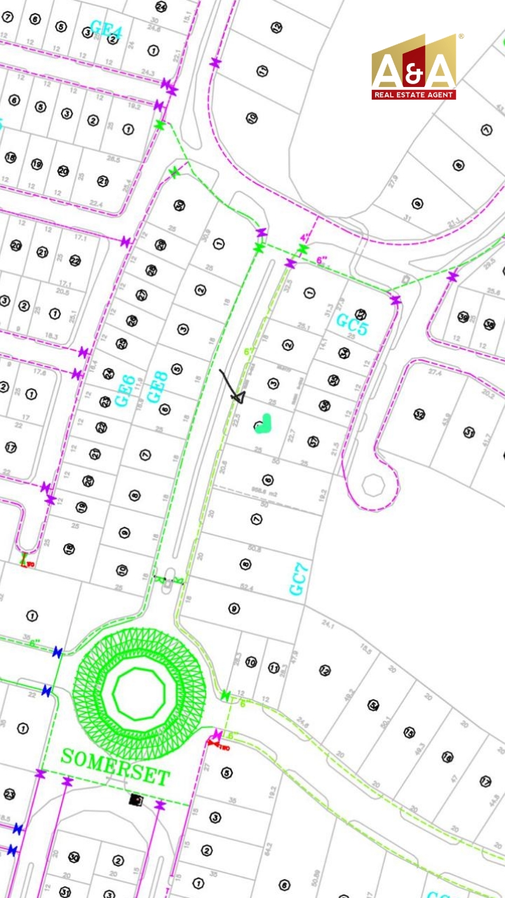 Dijual Tanah Kavling Bukit Golf International Citraland Surabaya (G) - Image 1