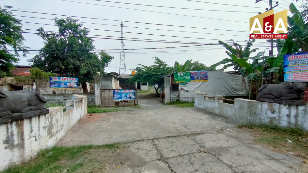 Dijual Butuh segera Gudang+tanah Strategis di Krian Balongbendo - Image 1