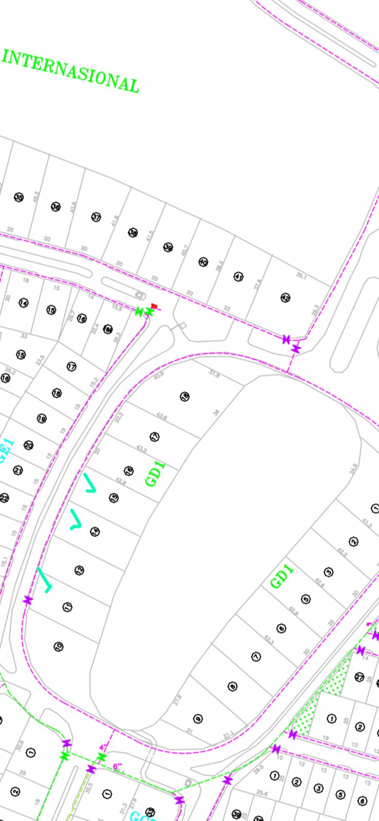 Dijual Tanah Strategis di Bukit Golf International Surabaya - Image 1