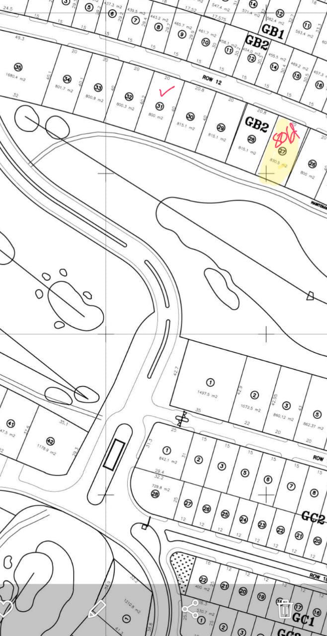 Dijual Tanah Strategis di Citraland, Bukit Golf International Surabaya - Image 1