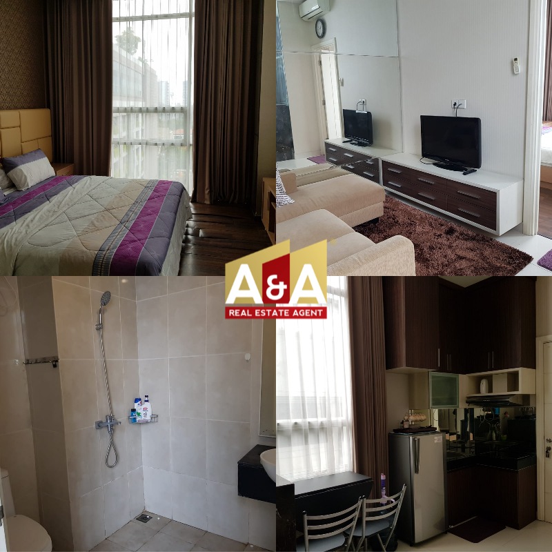 Dijual/disewakan Apartemen Trillium Depan Plaza Surabaya 1 BR Full Furnished - Image 1