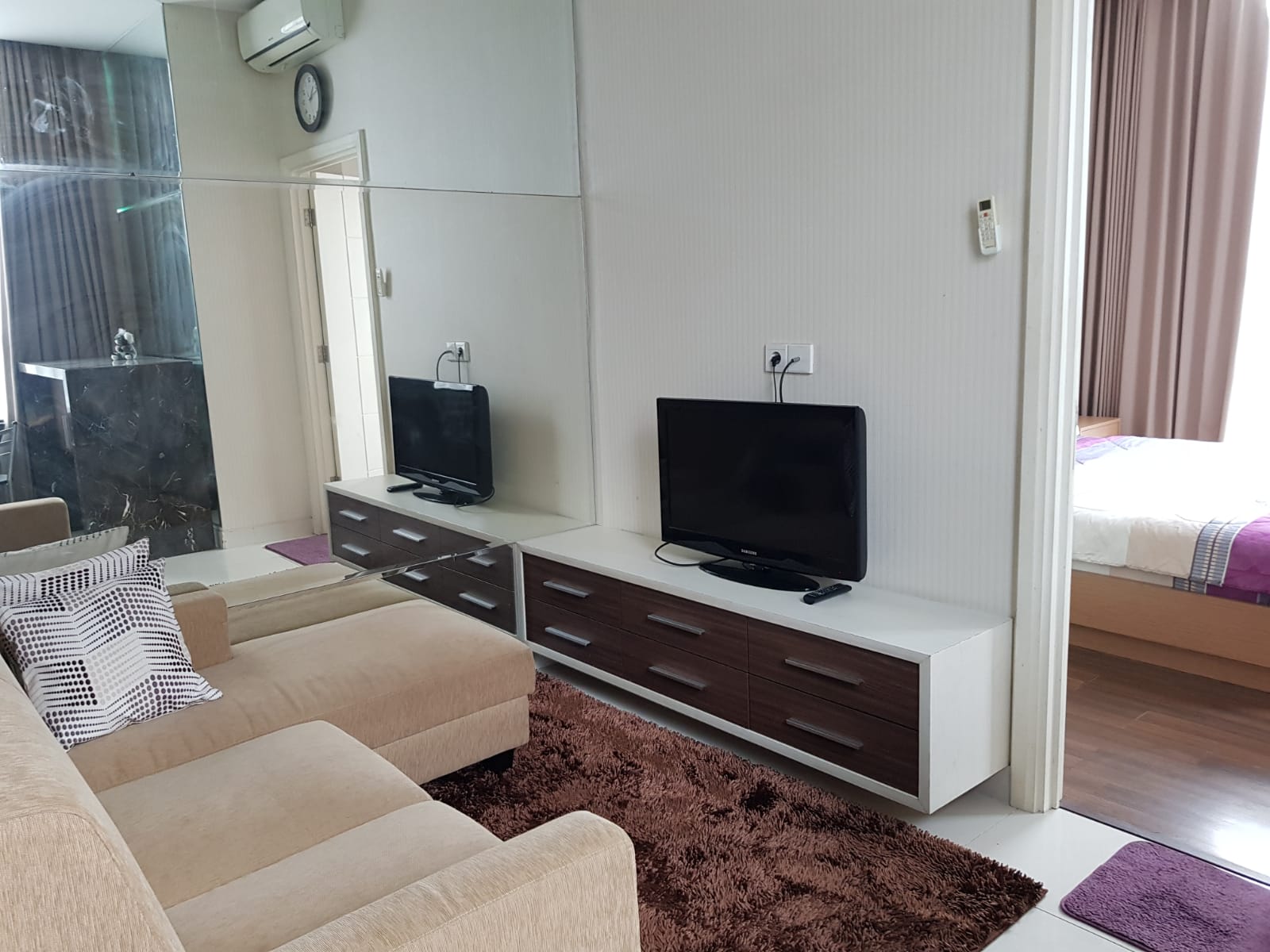 Dijual/disewakan Apartemen Trillium Depan Plaza Surabaya 1 BR Full Furnished - Thumbnail 4