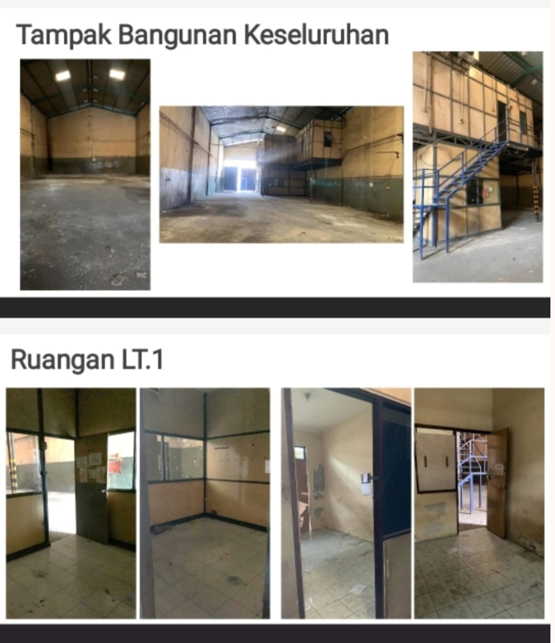 Disewakan Gudang Meiko Abadi Wilayah Sidoarjo - Image 1