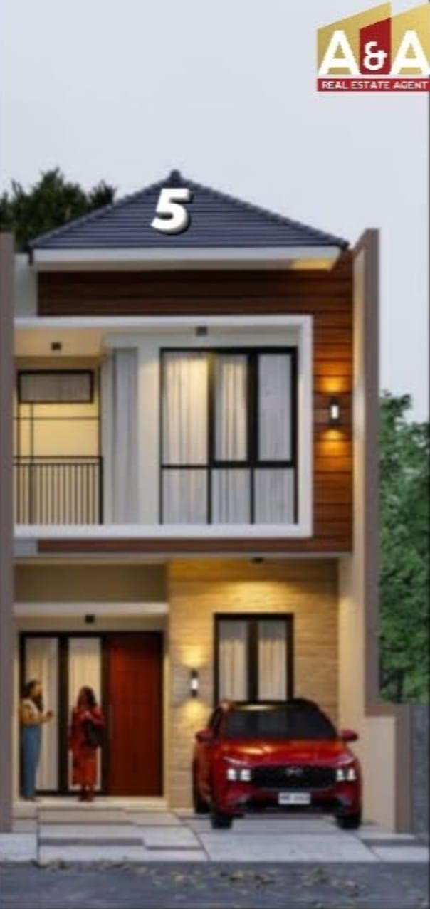 DIJUAL MULYOSARI UTARA New Full bangunan 2 Lantai Minimalis - Image 1