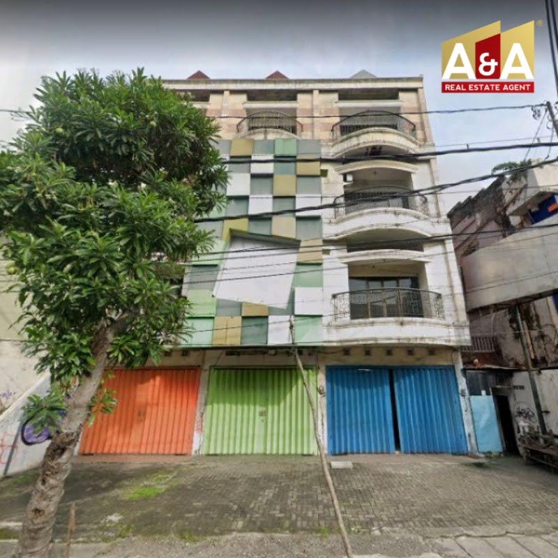 Disewakan Ruko 4 Lantai Lokasi Strategis Pusat Kota Jalan Pahlawan Surabaya Pusat - Image 1