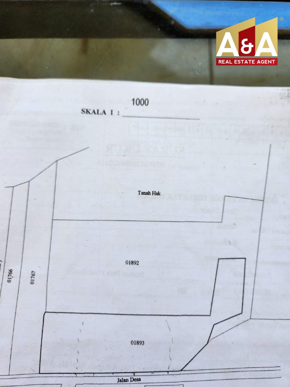 Dijual Tanah Nol Jalan di Kedamean Gresik - Image 1