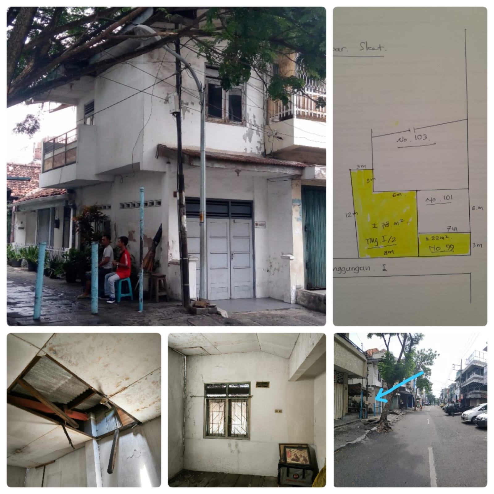 Dijual Cepat Rumah 2 Lantai Wilayah Surabaya Pusat - Image 1