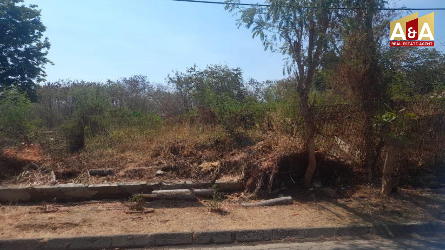 Dijual Tanah Jajar Tunggal Utara dalam Komplek Darmo Sentosa Surabaya Barat - Image 1