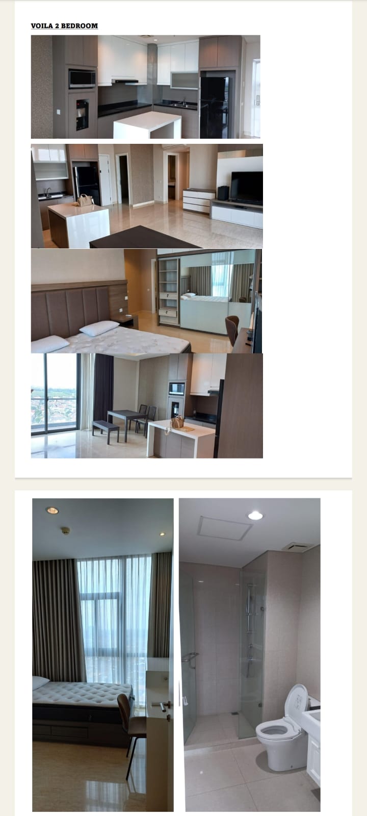 Dijual/Disewakan Apartement The Voila Wilayah Surabaya Barat - Image 1