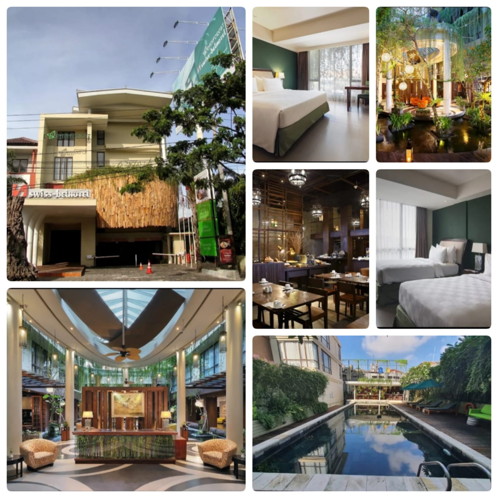 DIJUAL SWISS BEL HOTEL RAINFOREST KUTA BALI - Image 1