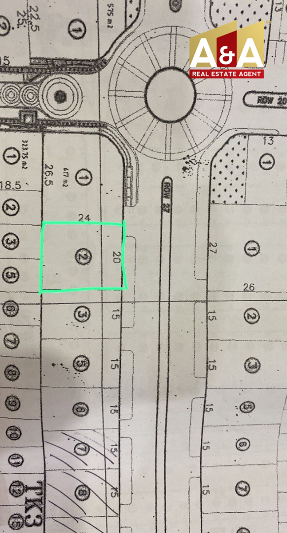 Disewakan Tanah Komersial Royal Park Citralanda Surabaya Barat - Image 1