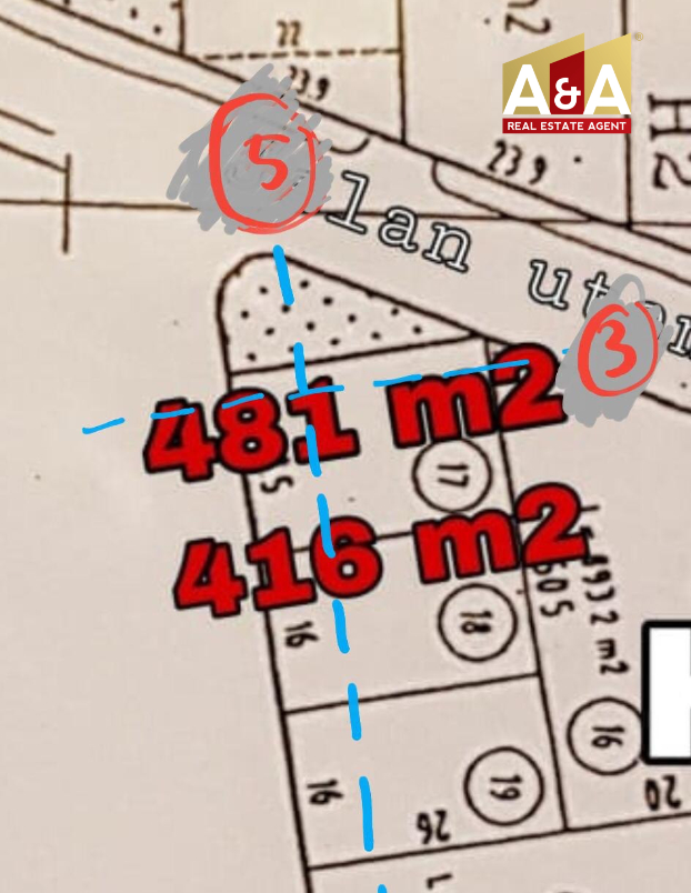 Dijual Tanah Raya Galeria Golf Citraland Surabaya Barat - Image 1