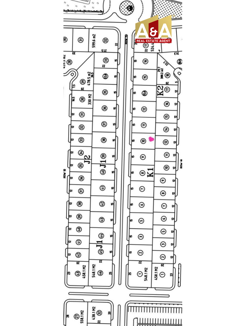 Dijual Tanah Luar Cluster Murah Puri Widya Kencana Citraland Surabaya Barat - Image 1