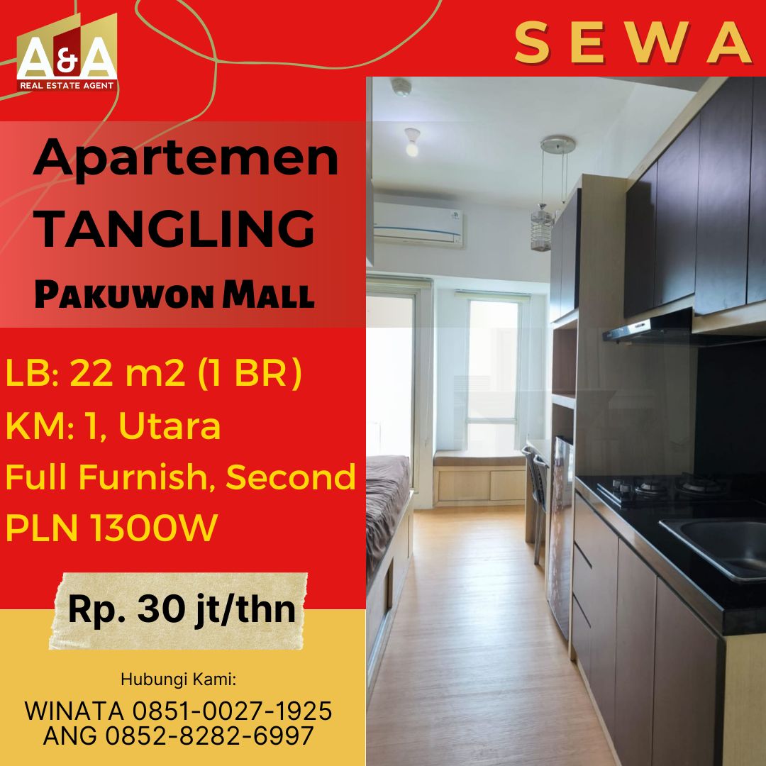 Apartemen Tanglin Full Furnish - Image 1