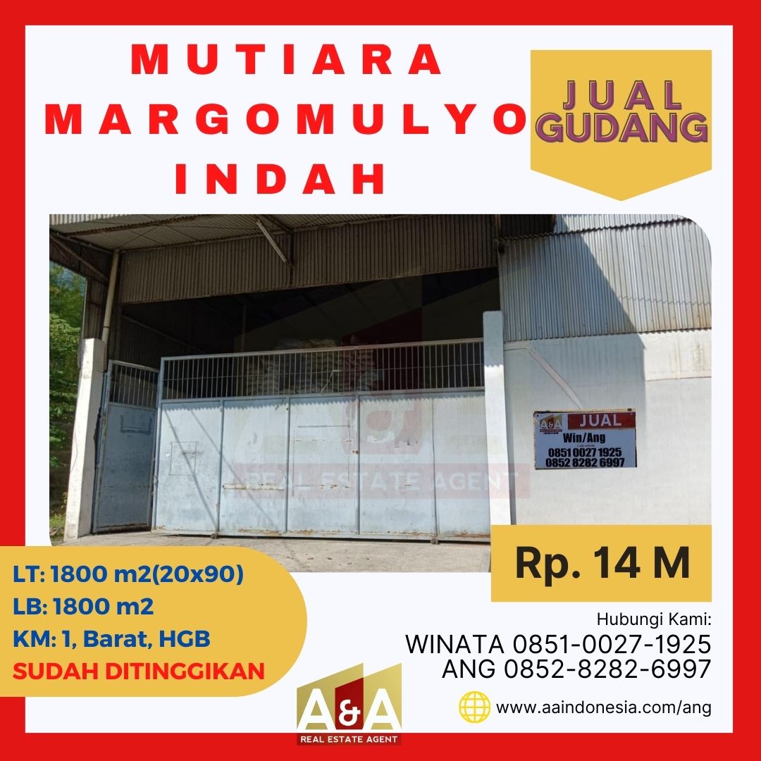 Dijual Pergudangan Strategis di Mutiara Margomulyo Indah Surabaya - Thumbnail 2