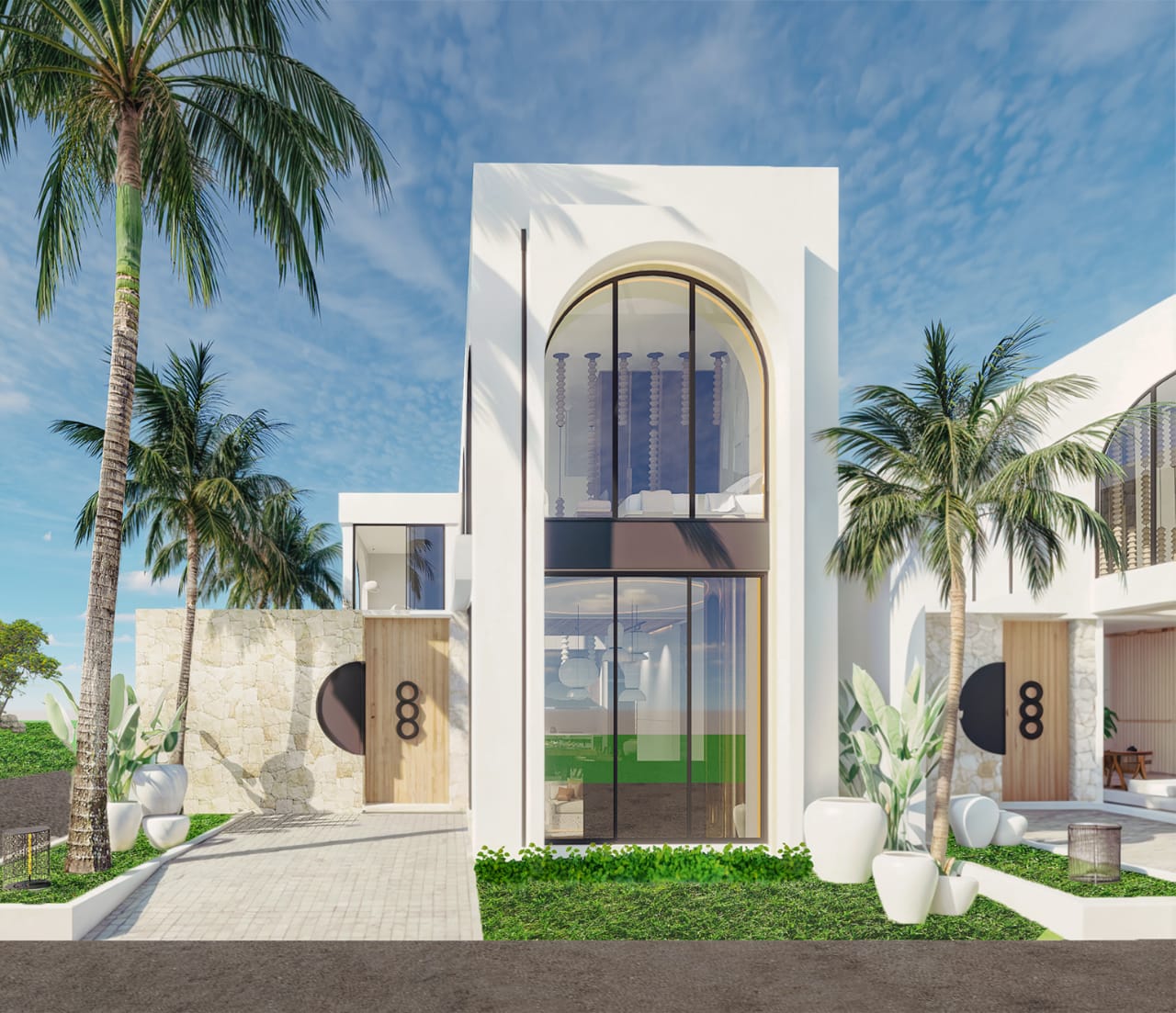 Dijual/Disewakan Villa Eksklusif di Balangan Wilayah Bali - Thumbnail 2