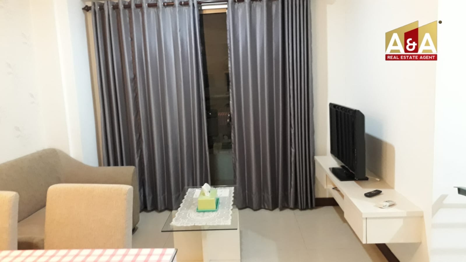 Dijual Apartemen Letak Sangat Strategis di Apartemen WaterPlace Surabaya Barat - Image 1