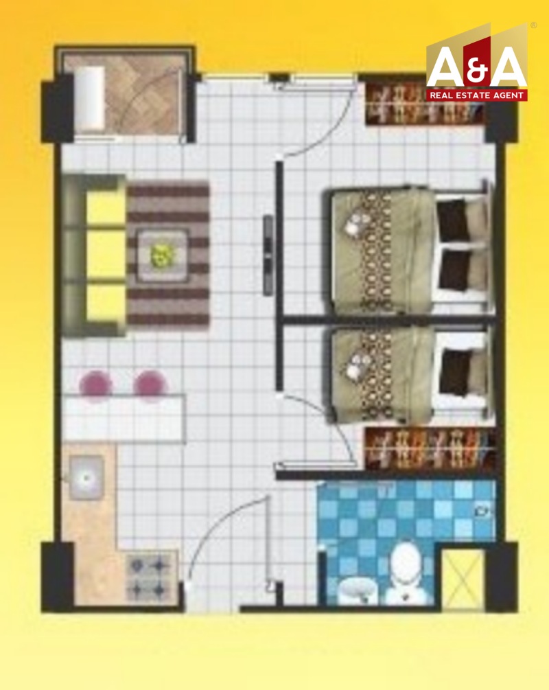 Dijual Apartemen 2 BR di Puncak CBD Surabaya Barat - Image 1