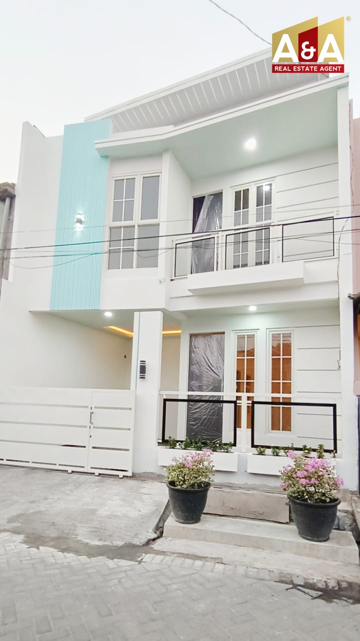 Dijual Rumah Modern Minimalis di Perum Menganti Permai Surabaya Barat - Image 1