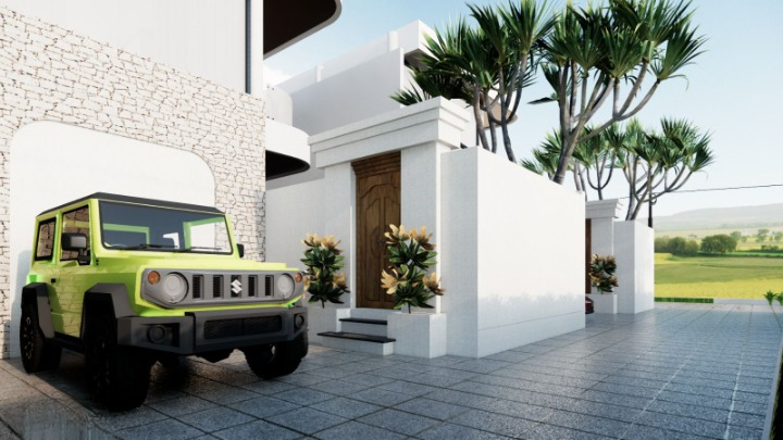 Dijual/Diswakan Villa Nyaman Desa Kaba Kaba Bali - Thumbnail 4