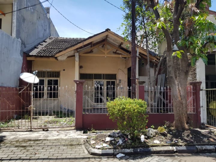 DIJUAL MURAH RUMAH HITUNG TANAH SIWALANKERTO PERMAI SURABAYA SELATAN - Image 1