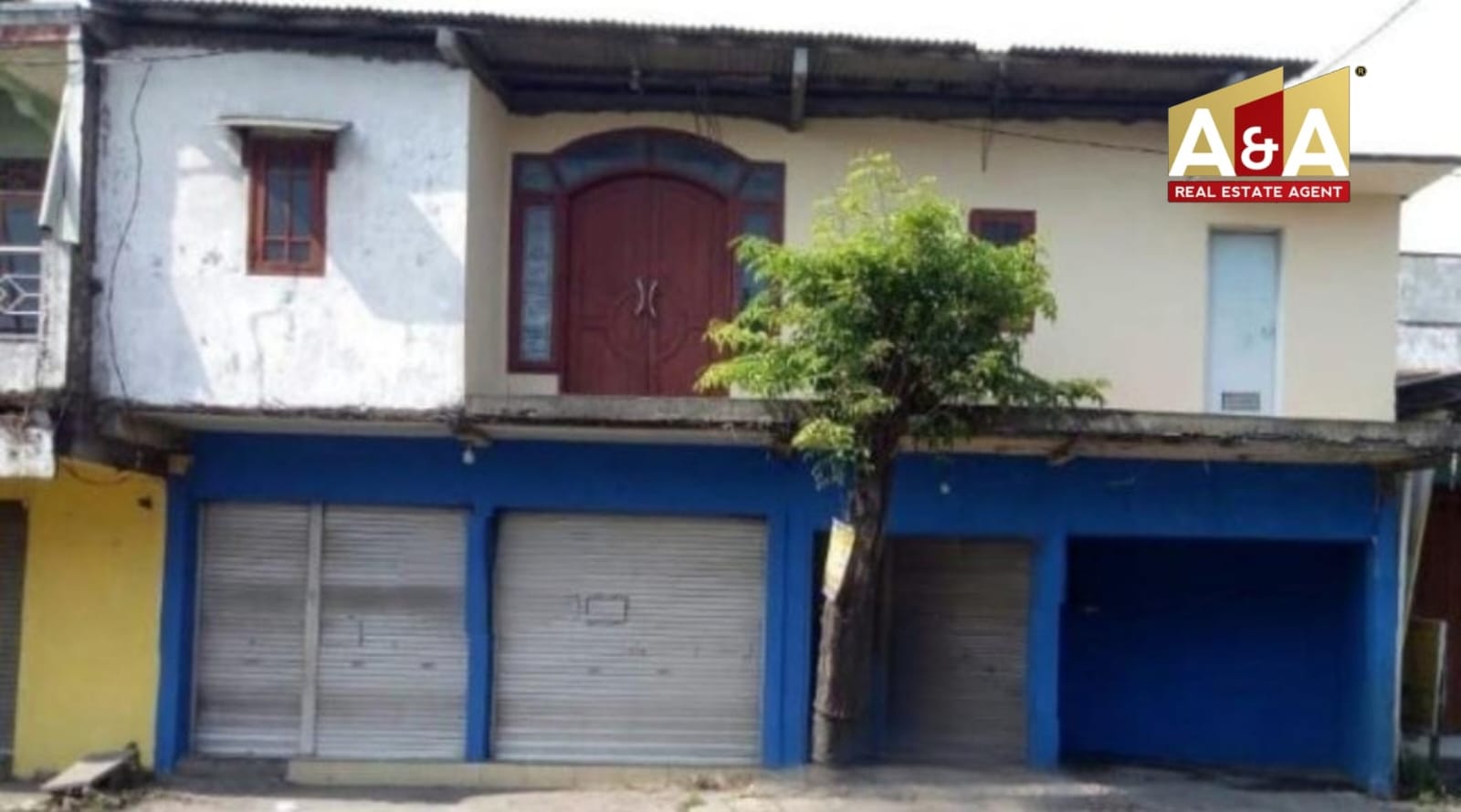 Dijual Rumah Usaha Strategis di Raya Benowo Surabaya Barat - Image 1